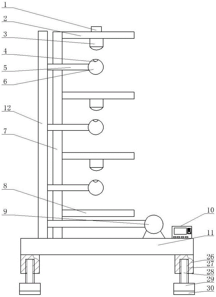 Efficient illumination cultivation device for gardens