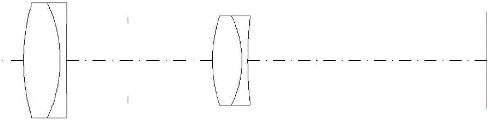 Long-focal length apochromatic optical lens applicable to long-distance imaging