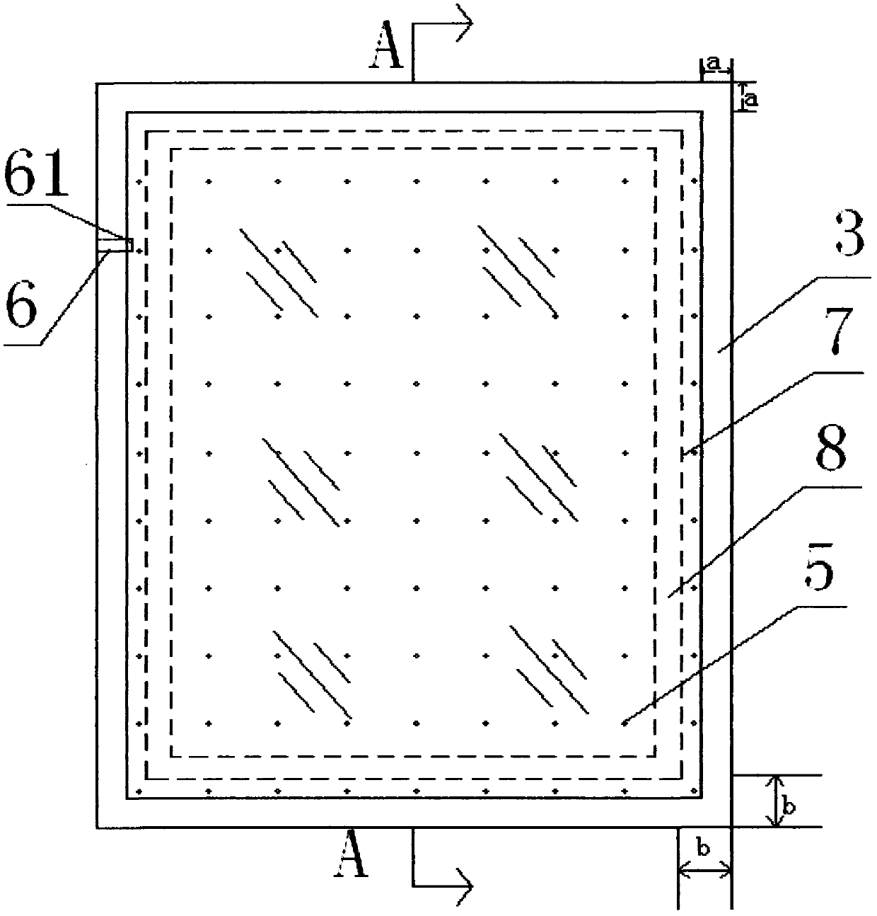 Vacuum fire-resistant glass