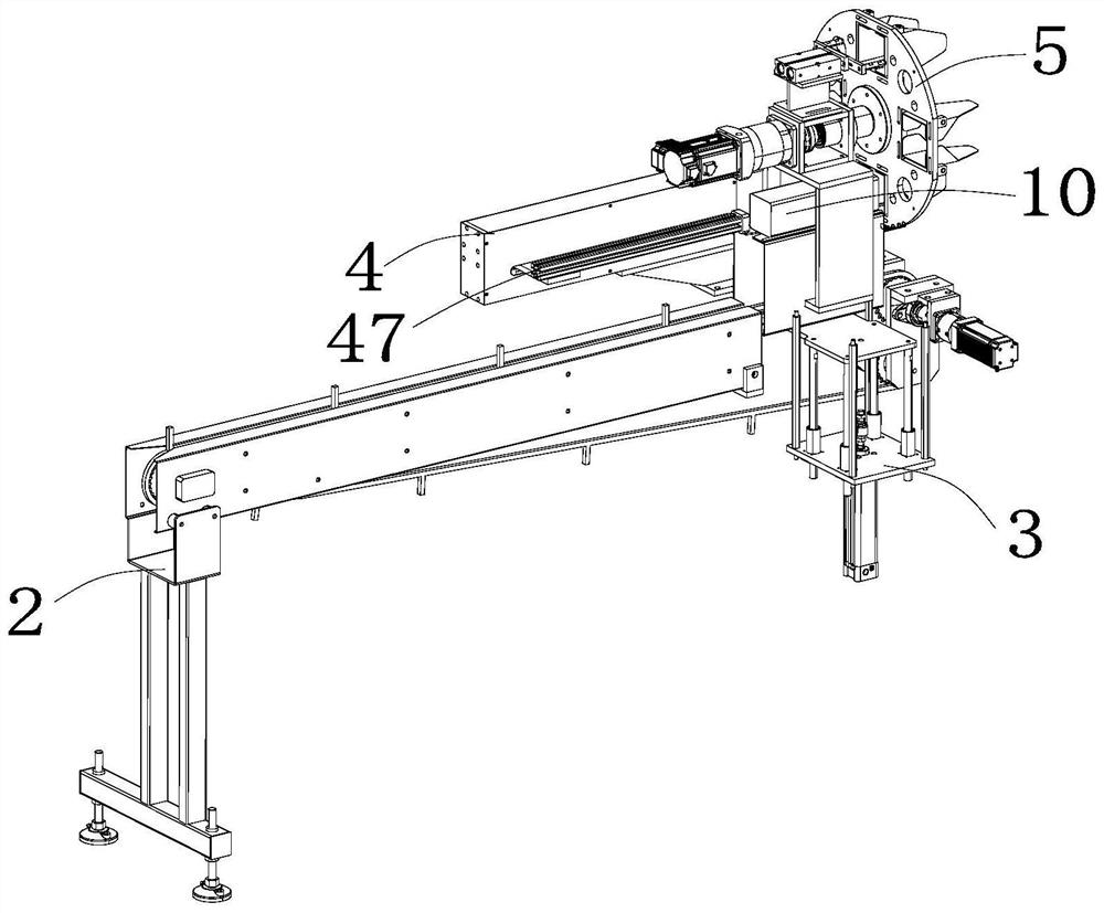 Full-automatic bottled film sleeving machine