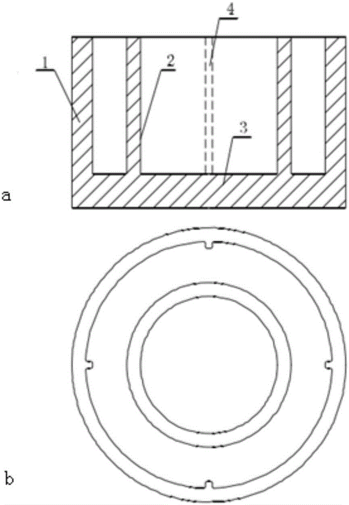 Double-lumen tube connector, preparation thereof and using method