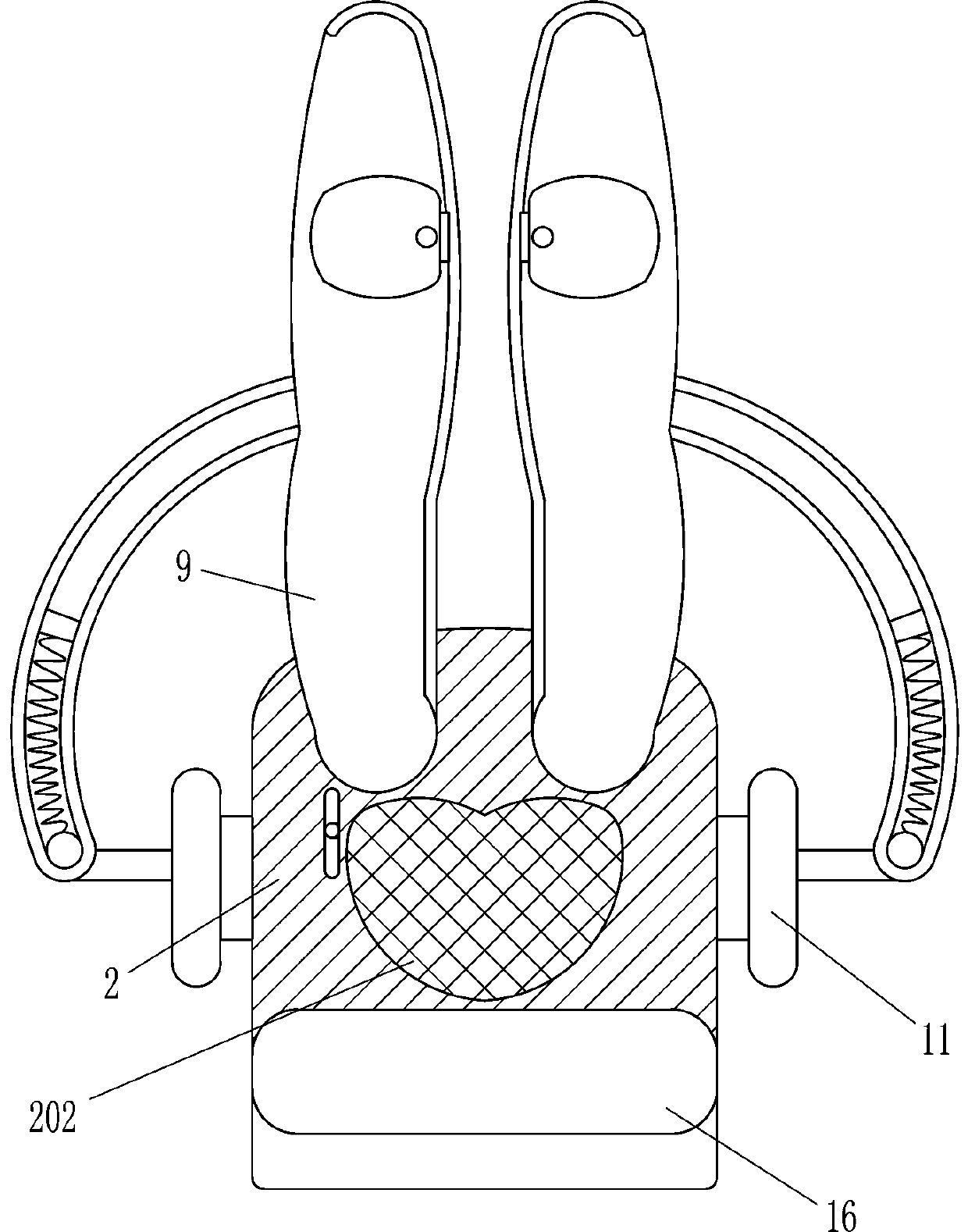 Leg press device for practicing dance