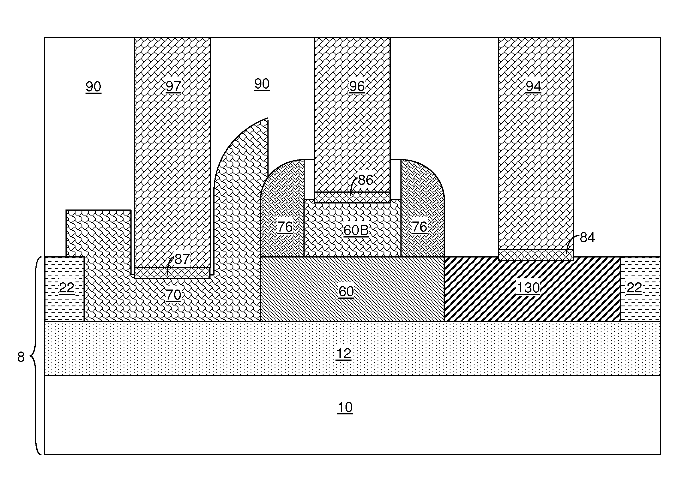 Horizontal polysilicon-germanium heterojunction bipolar transistor