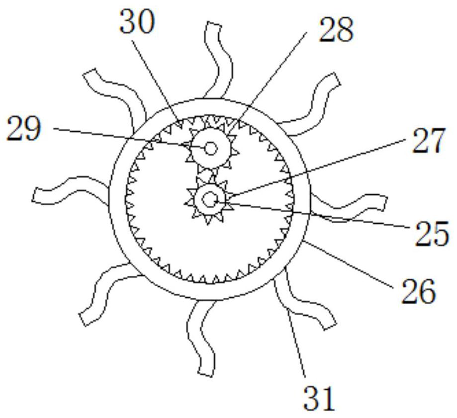 Multi-material mixing device for building construction and using method