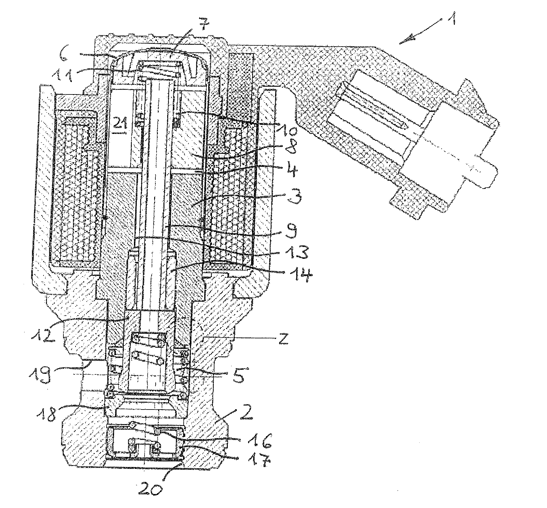 Electromagnetic valve