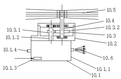 360-degree reducing pneumatic cleaning blower