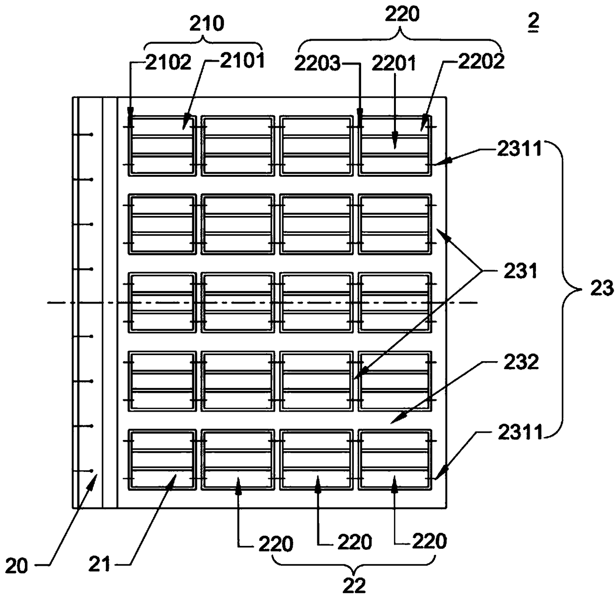 Modularized logistics operation system and operation method