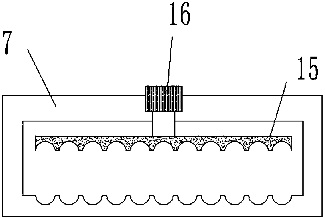 Silk thread clamping structure arranged on multi-thread embroidery machine