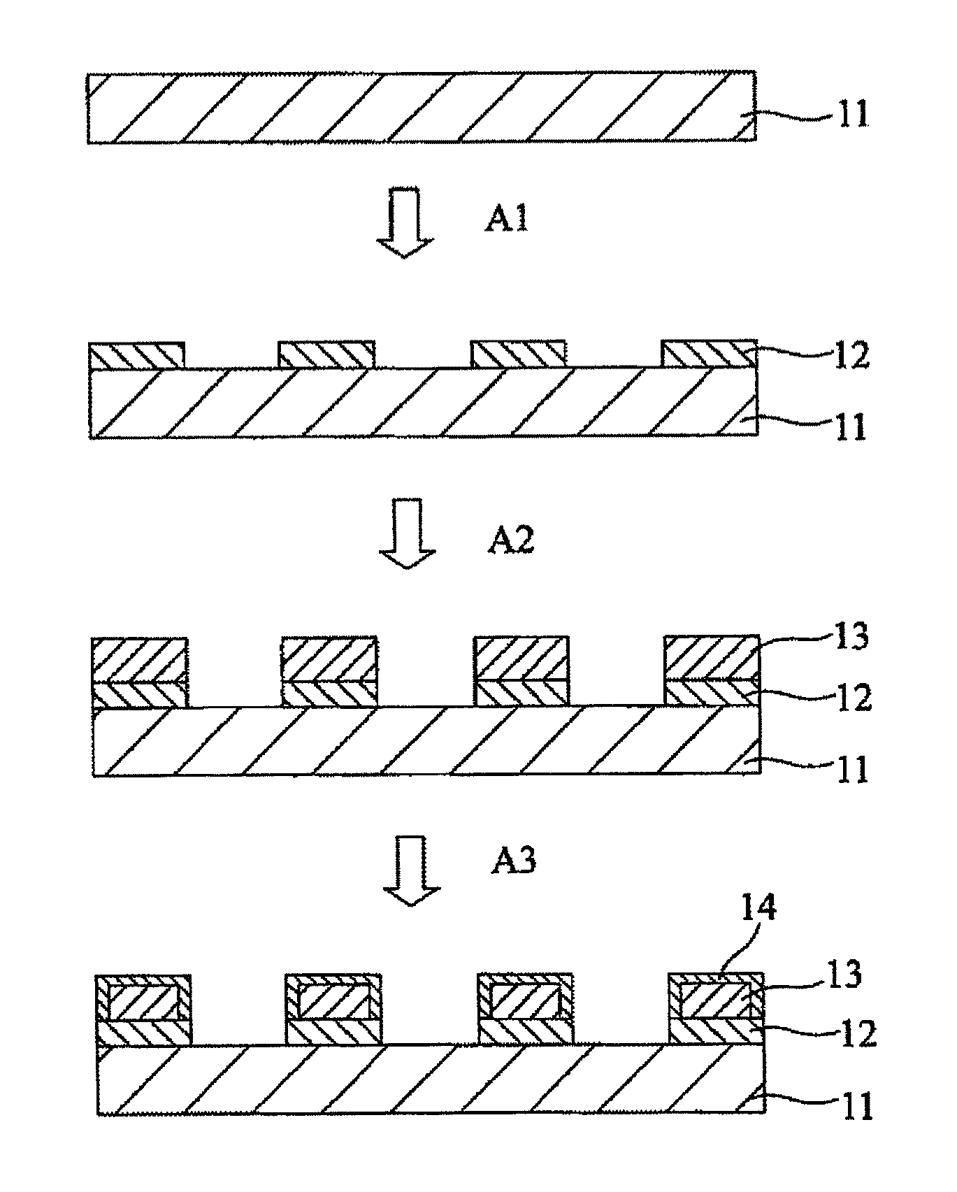 Process for preparing light transmissive electromagnetic wave shielding material, light transmissive electromagnetic wave shielding material and display filter