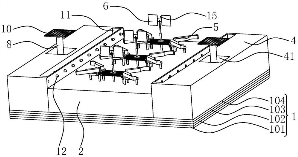 Green energy-saving roof and construction method thereof