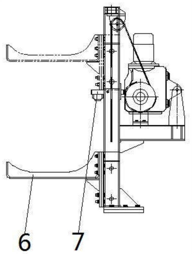 An electric lifting device for a blower