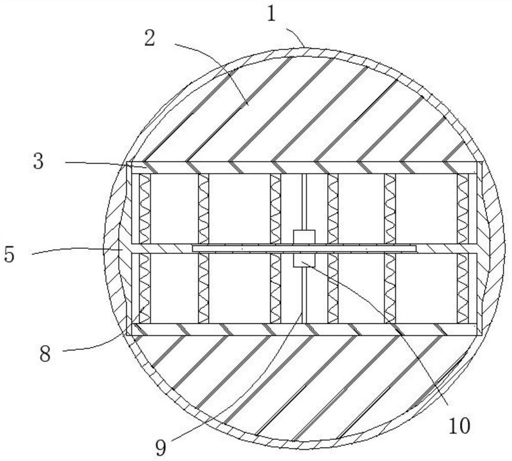 An energy-saving intake valve of frequency conversion compressor for mine