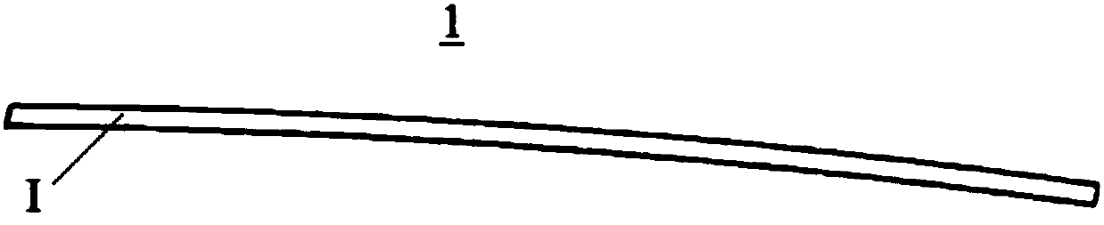 Vehicle door frame panel decorating strip, vehicle door frame panel decorating strip assembly and manufacturing method of vehicle door frame panel decorating strip