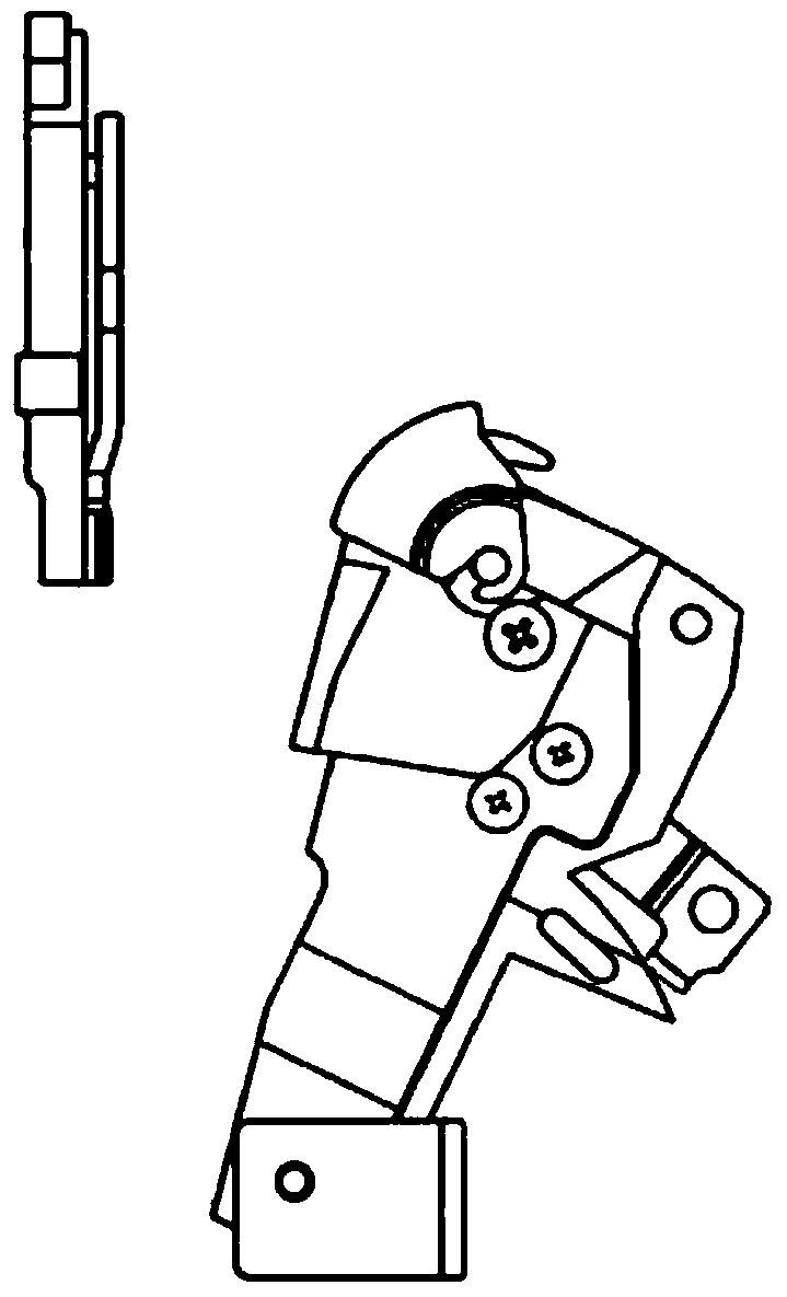 A circuit breaker contact protection device