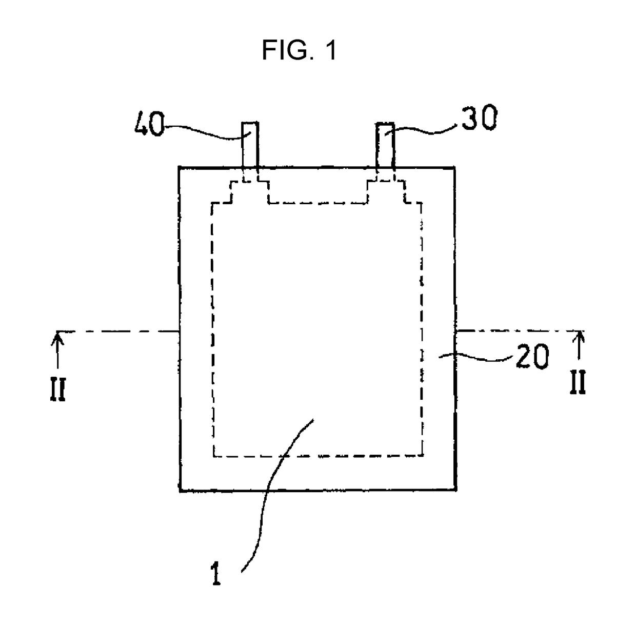 Laminated battery