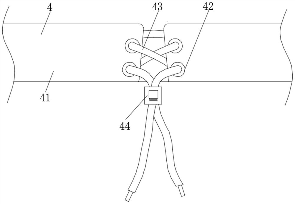 Drainage device special for urology department