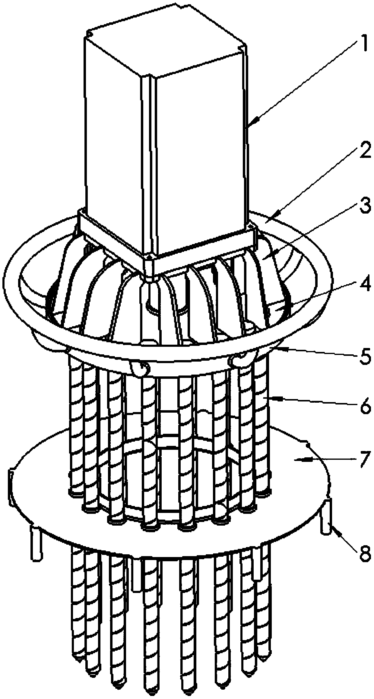 Polluted soil sample sampling device for environmental protection monitoring