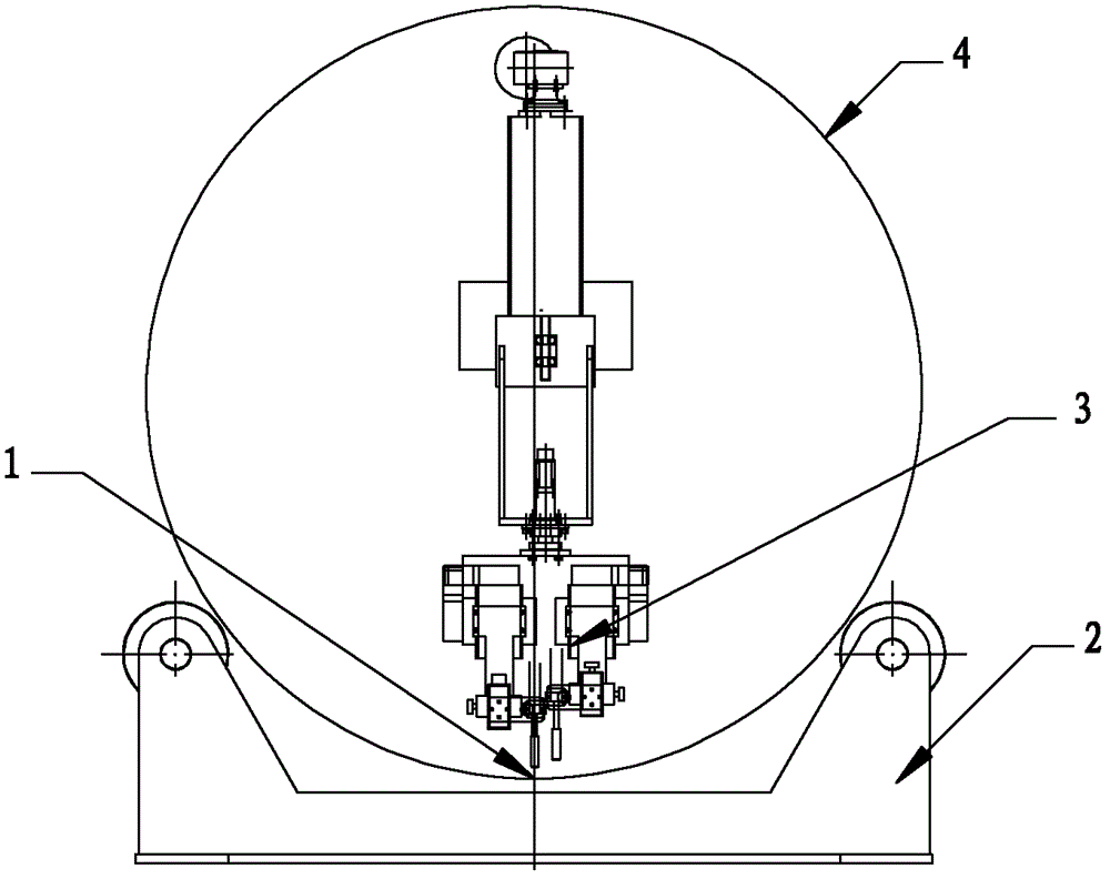 Method for welding tank shell rings