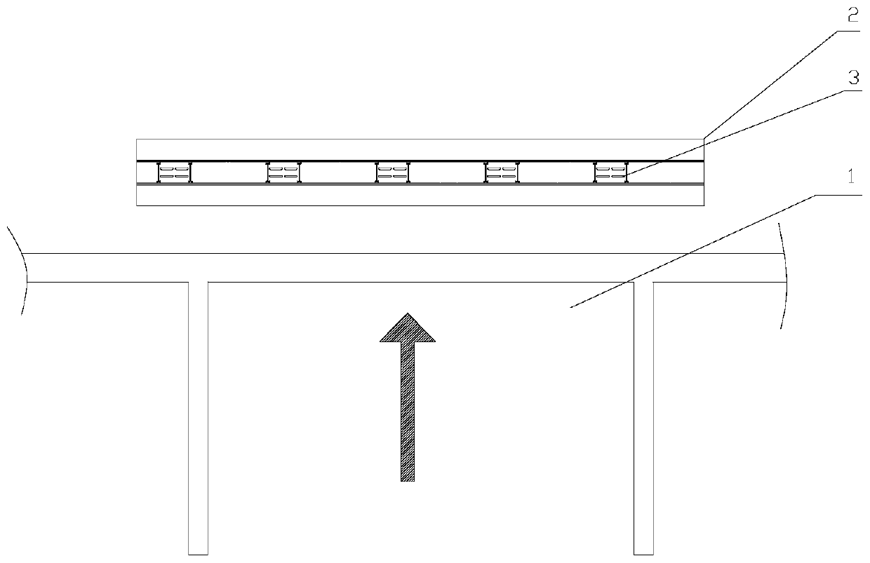 Embedding structure and method for improving pavement cracking around luminous floor tile