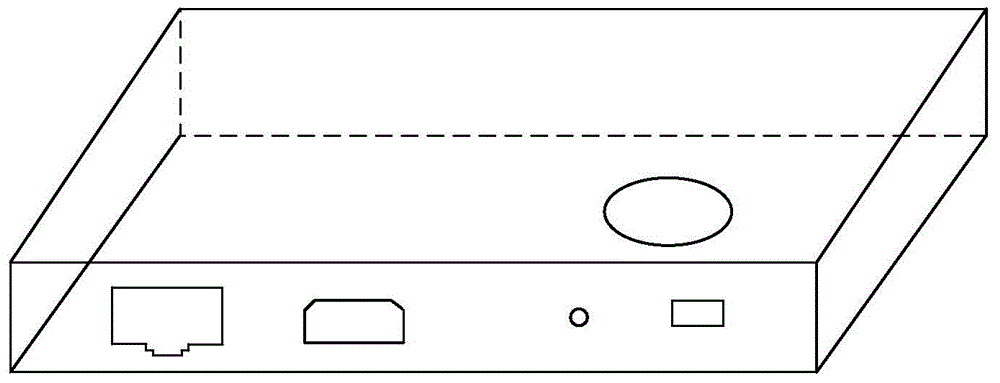 Remote control type network television network connecting device