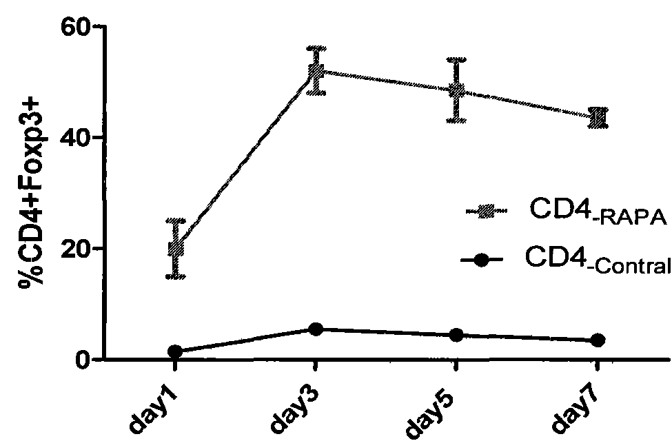 In vitro amplification method for regulatory T cells