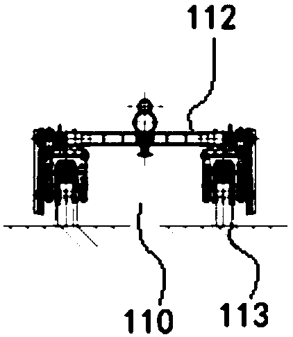 Small component moving and installing system and method