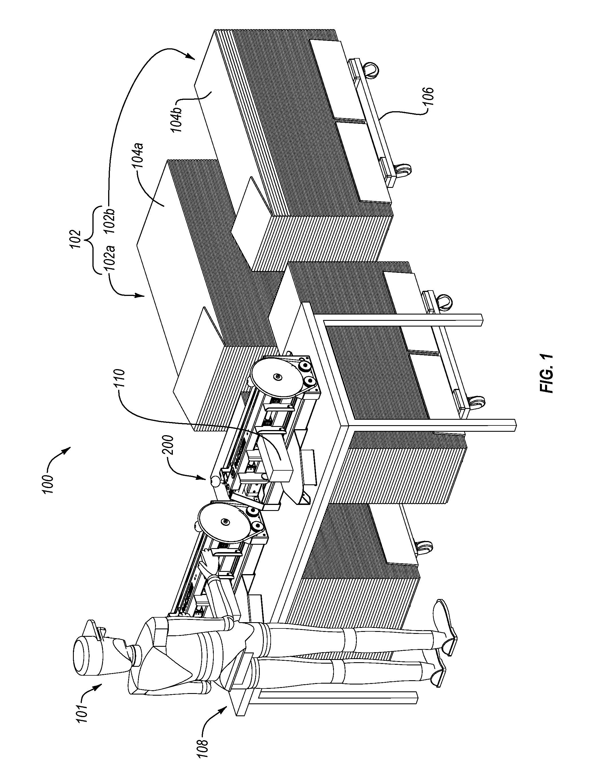 Converting machine