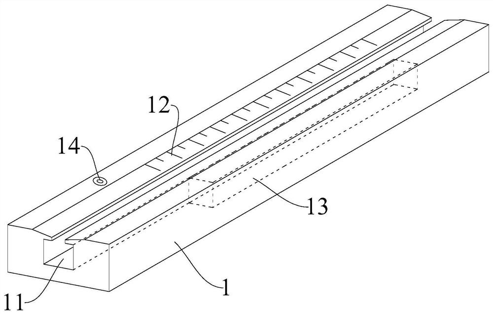 Device for detecting steel bar position in reinforced concrete construction