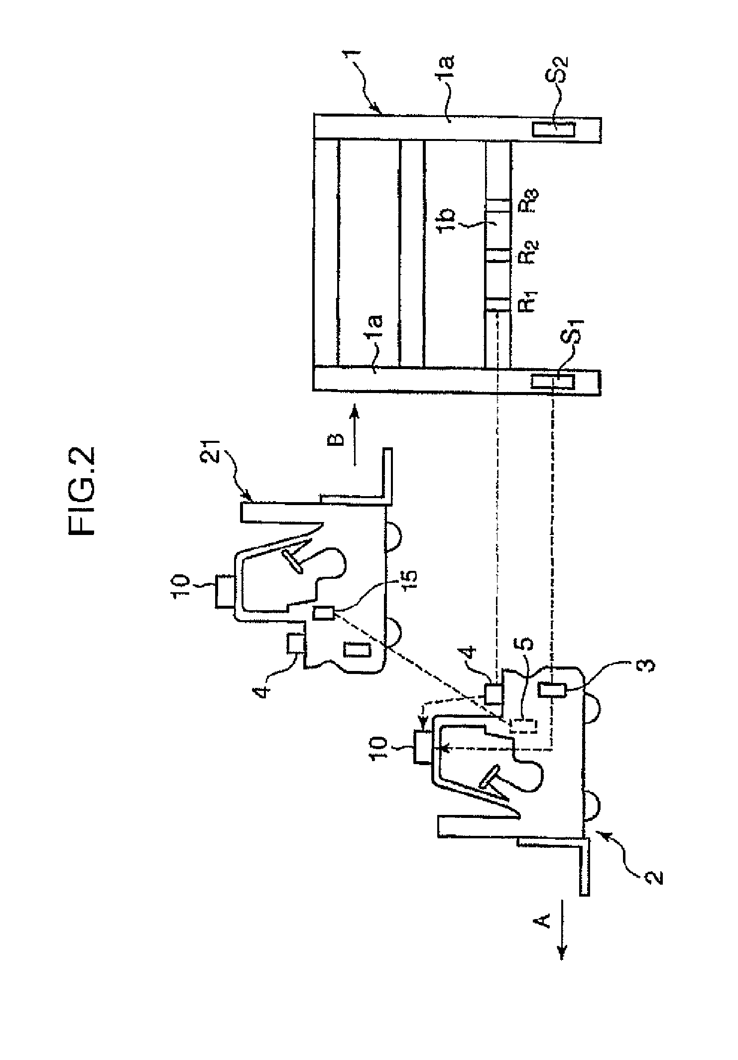 Material handling vehicle location system