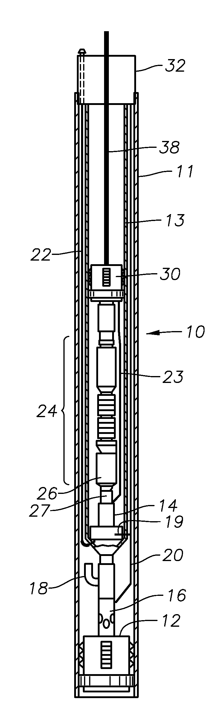 In-well rigless esp