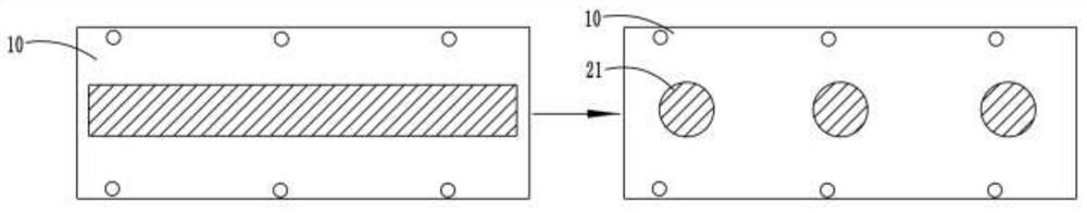 Die cutting method of gauze film layer