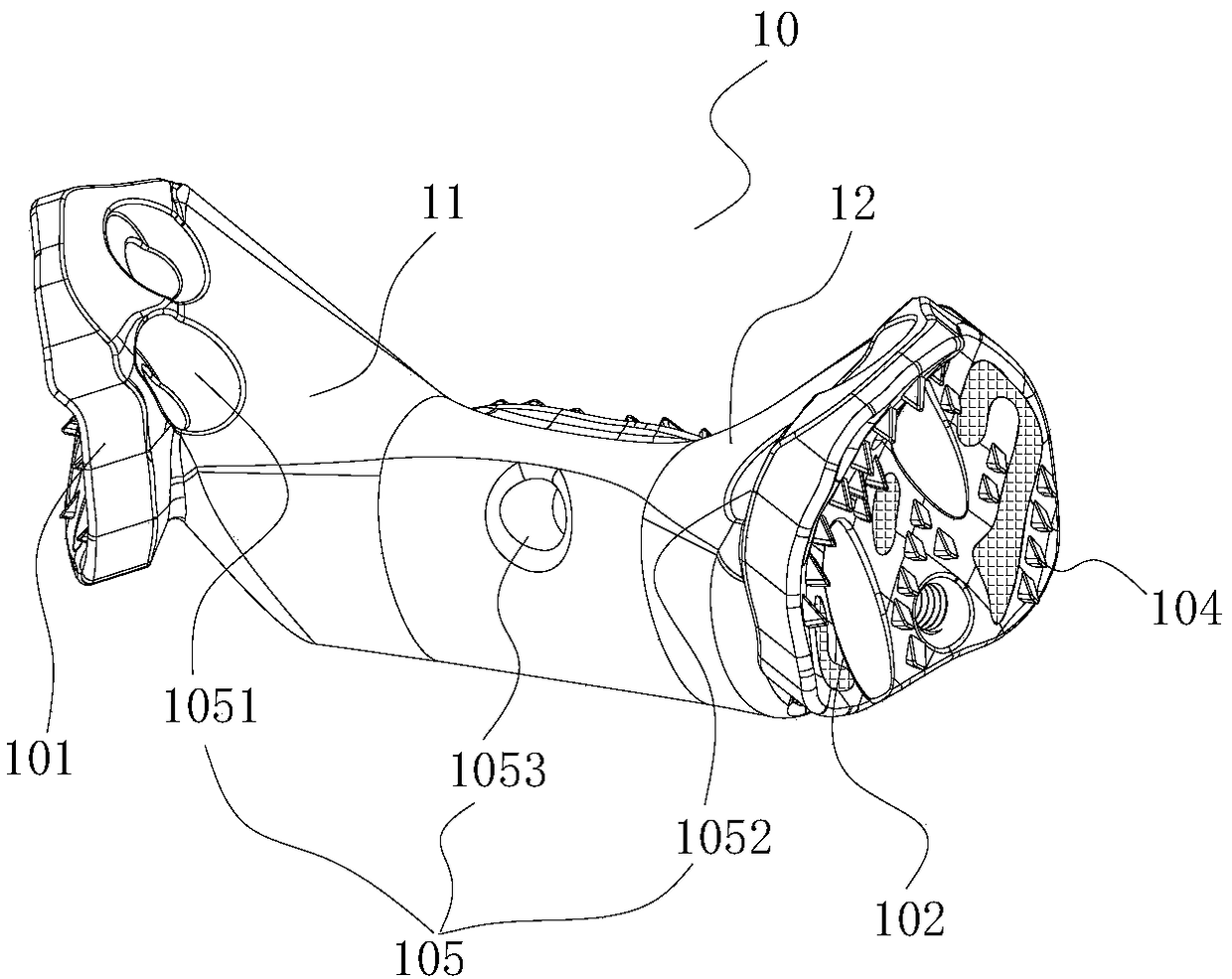 Tibial prosthesis and installation system and installation method thereof