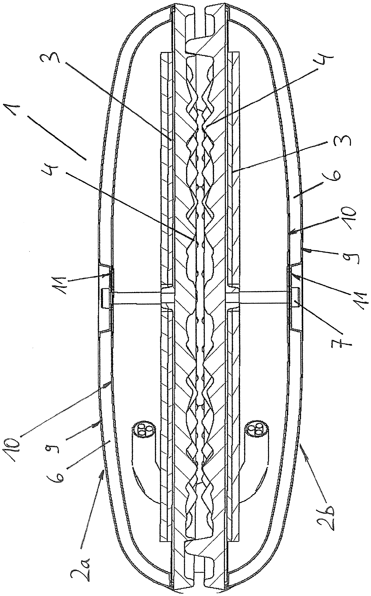 Electric cooking or grilling device