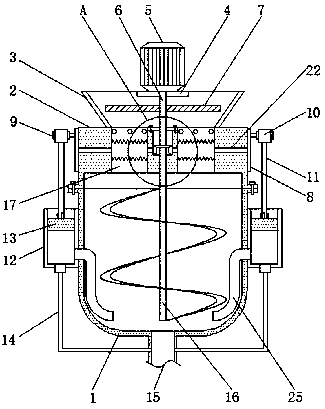 Garden waste recovery device