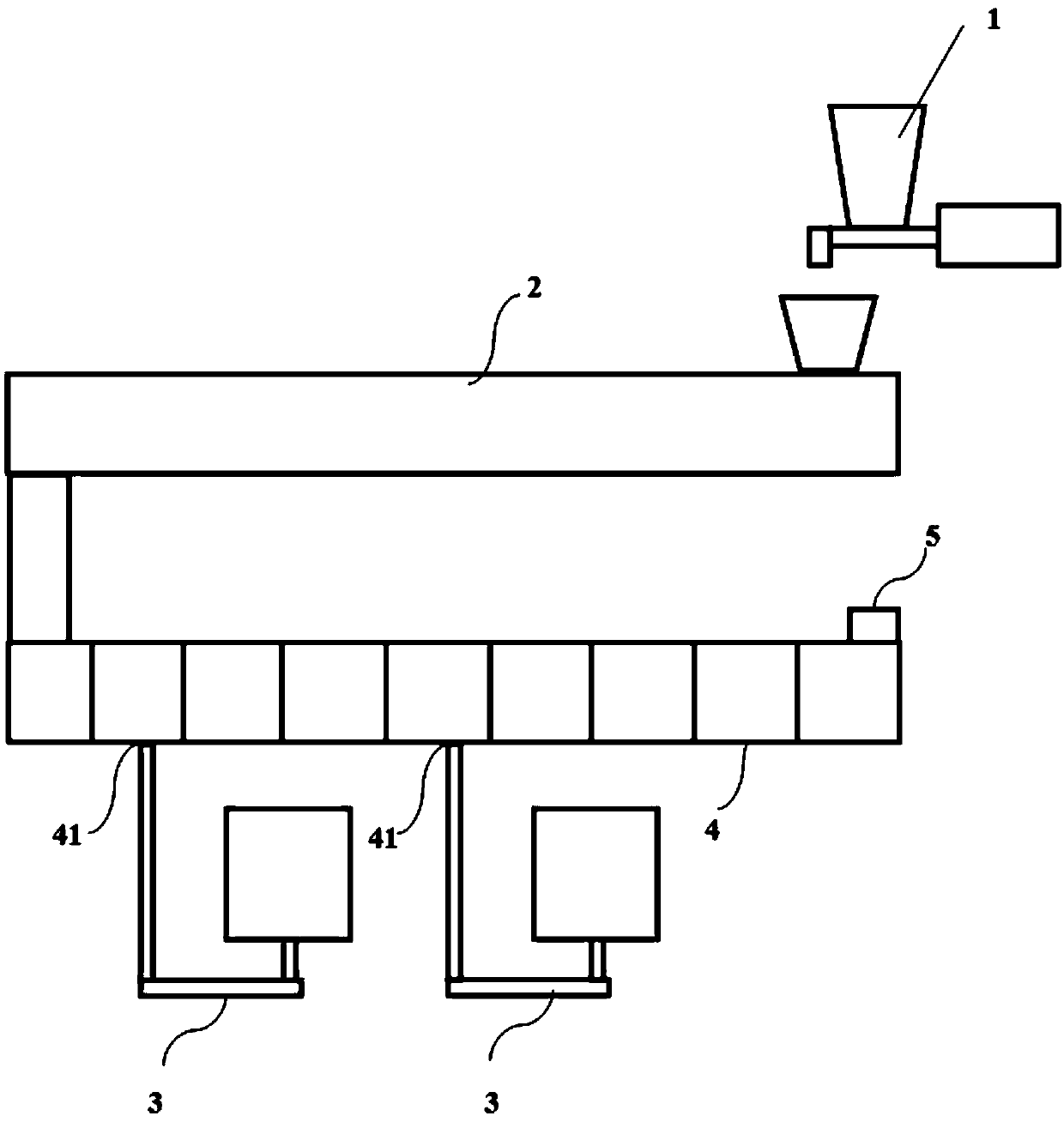 A kind of grafting reaction device and using method thereof