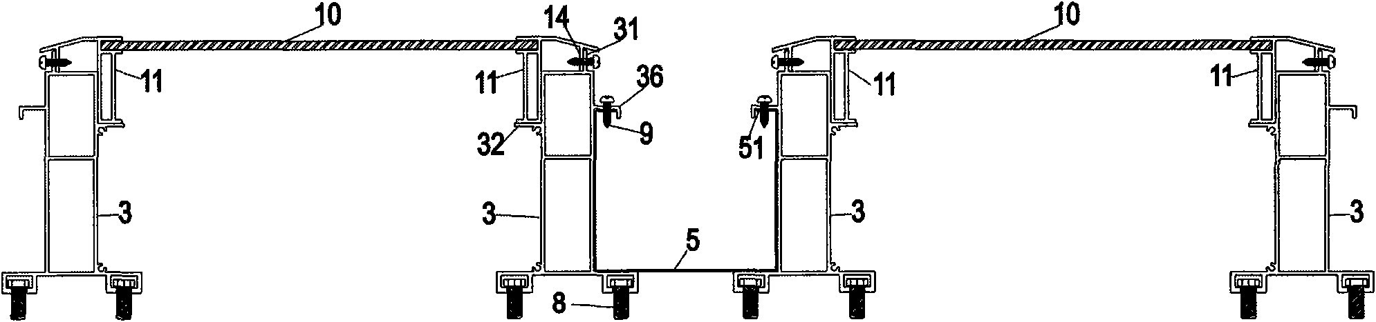 Embedded-module photovoltaic system