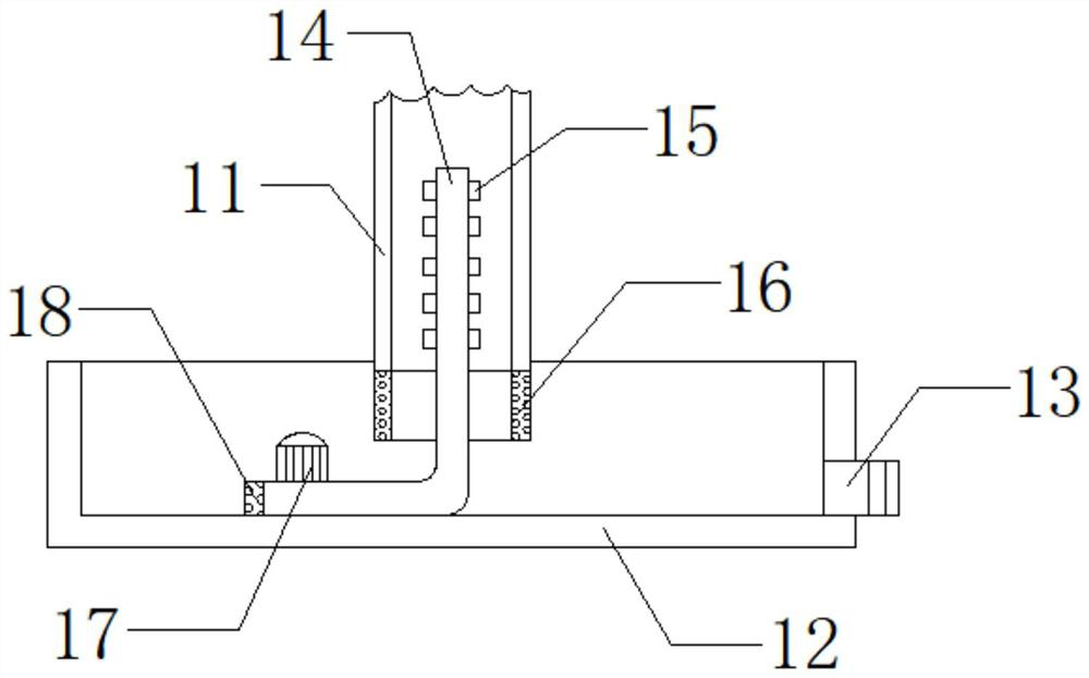 A dust removal device for cutting new energy auto parts