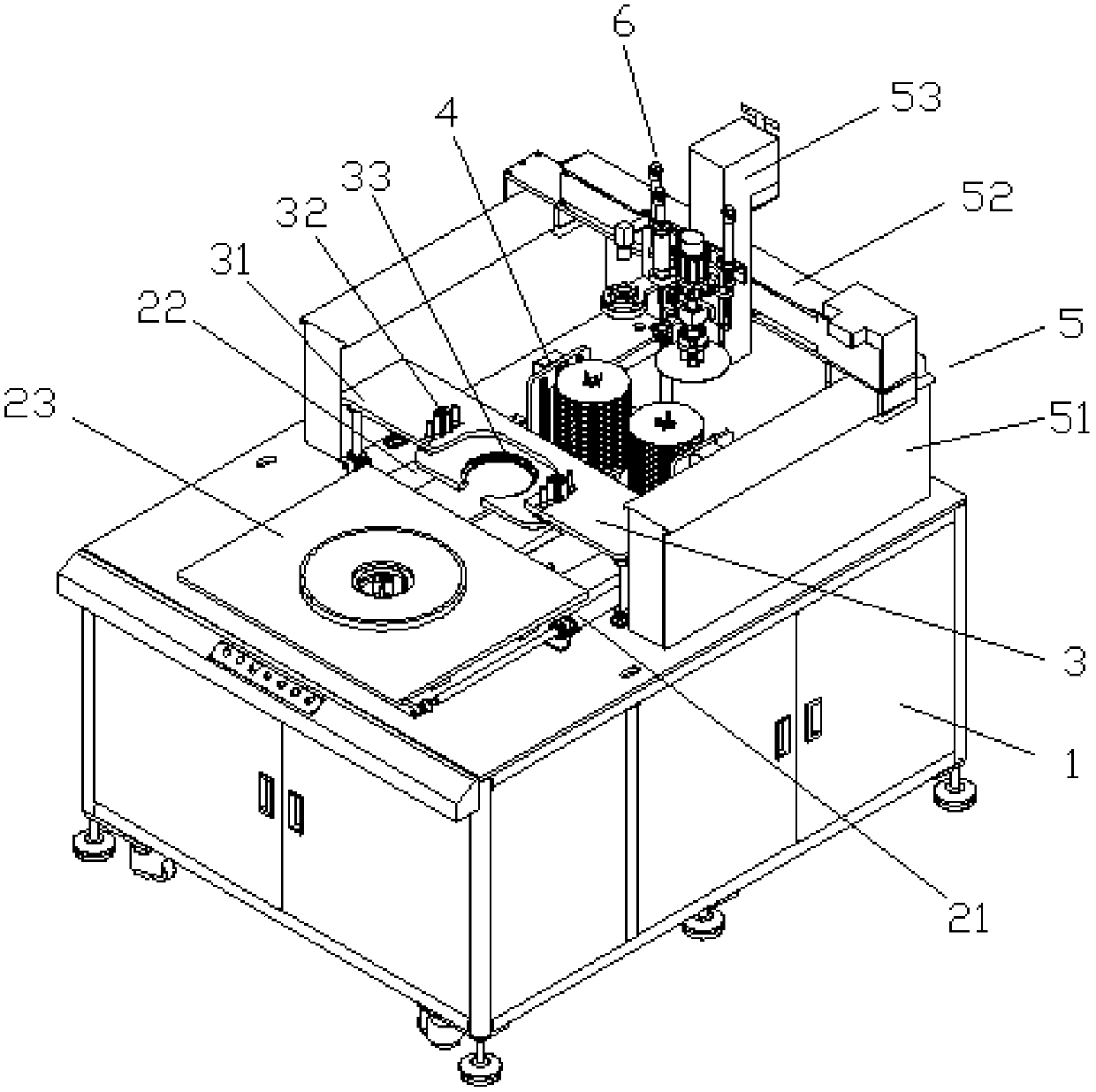 Automatic assembling equipment for bicycle hub brake pads