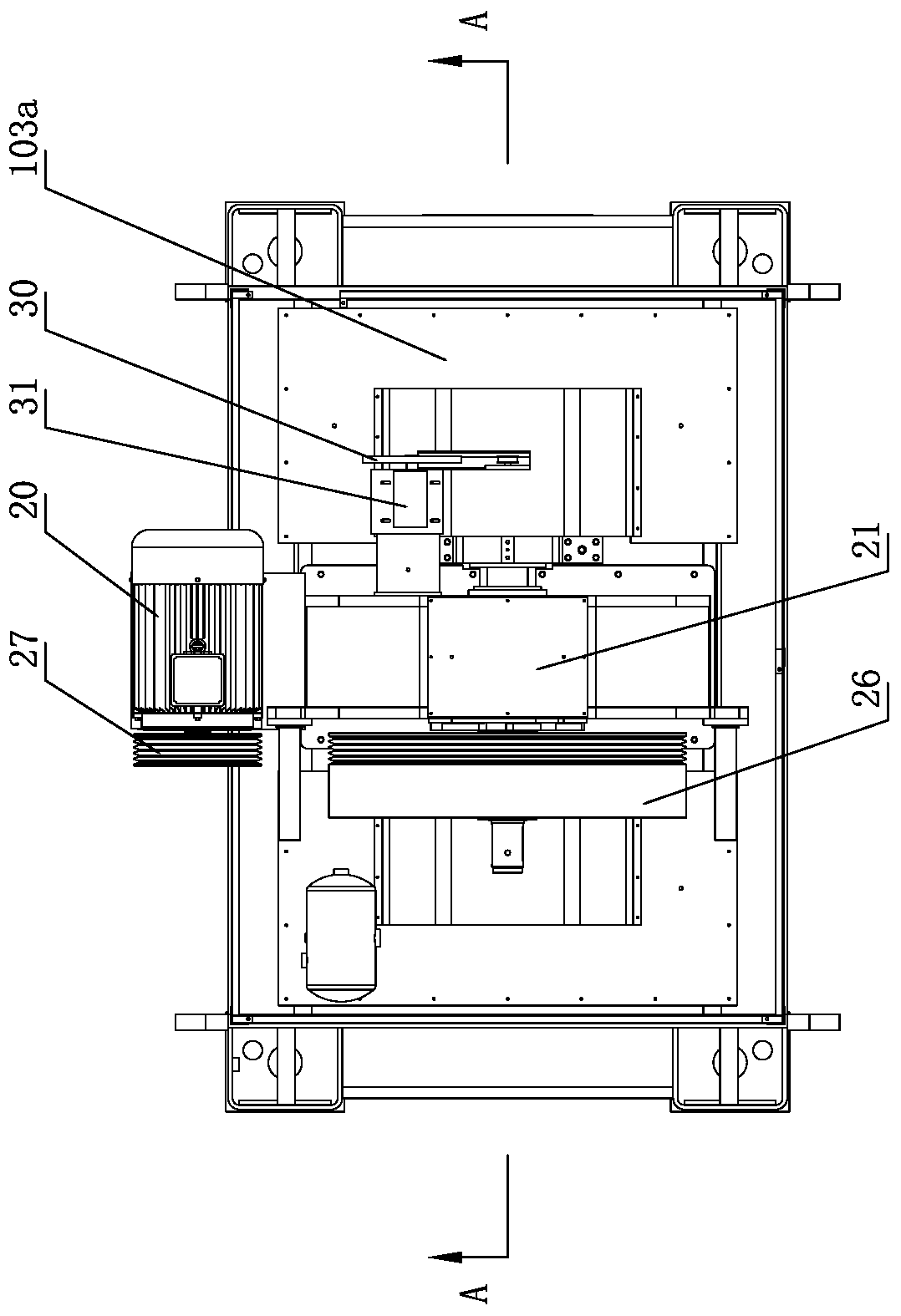 A large-stroke multi-station stretching press