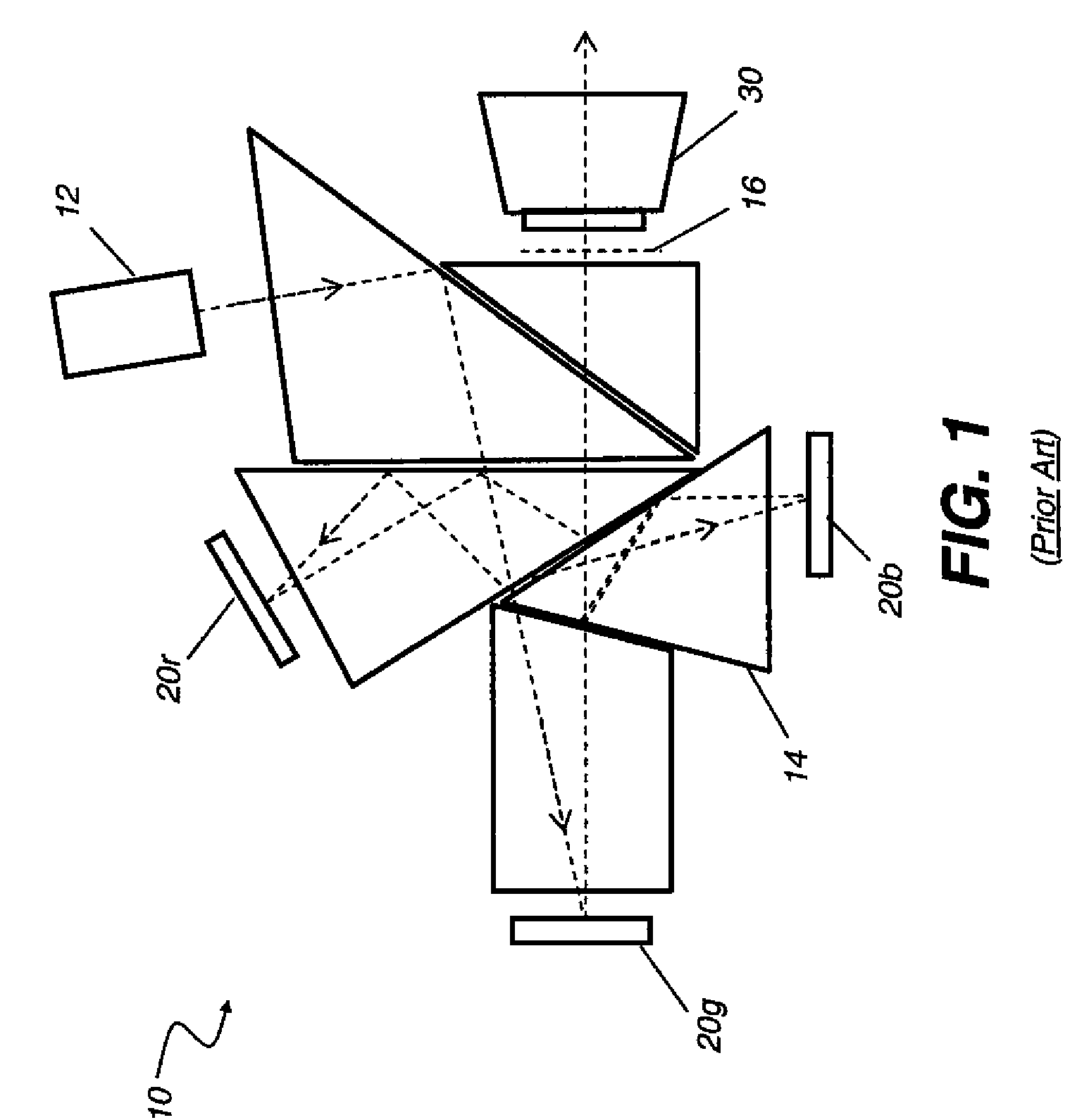 Uniform speckle reduced laser projection using spatial and temporal mixing