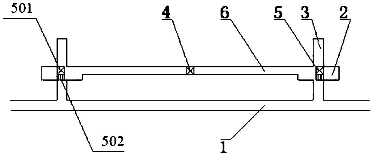 Mining method for steep-dip thin ore body