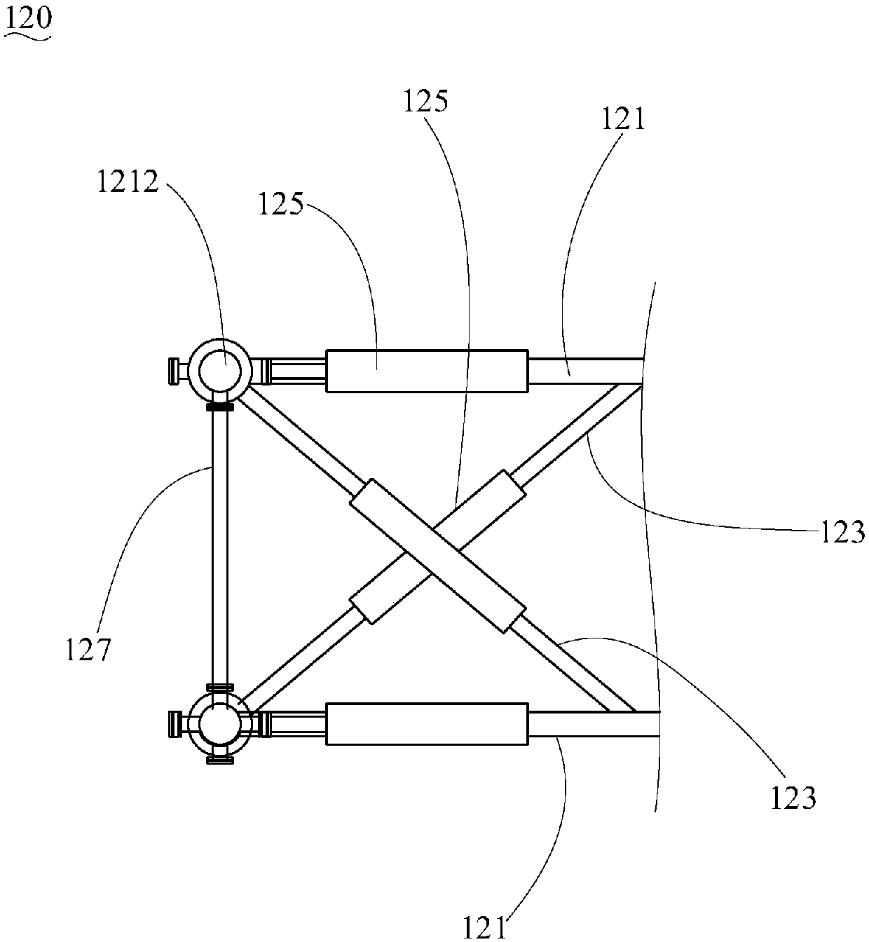 Transformer with reinforced radiator