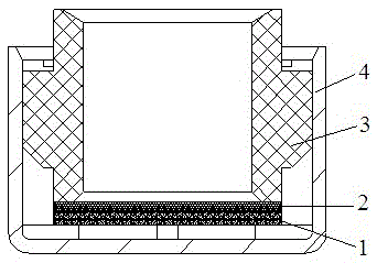 Moisture-permeable component for automotive electrical and electronic equipment and manufacturing method thereof