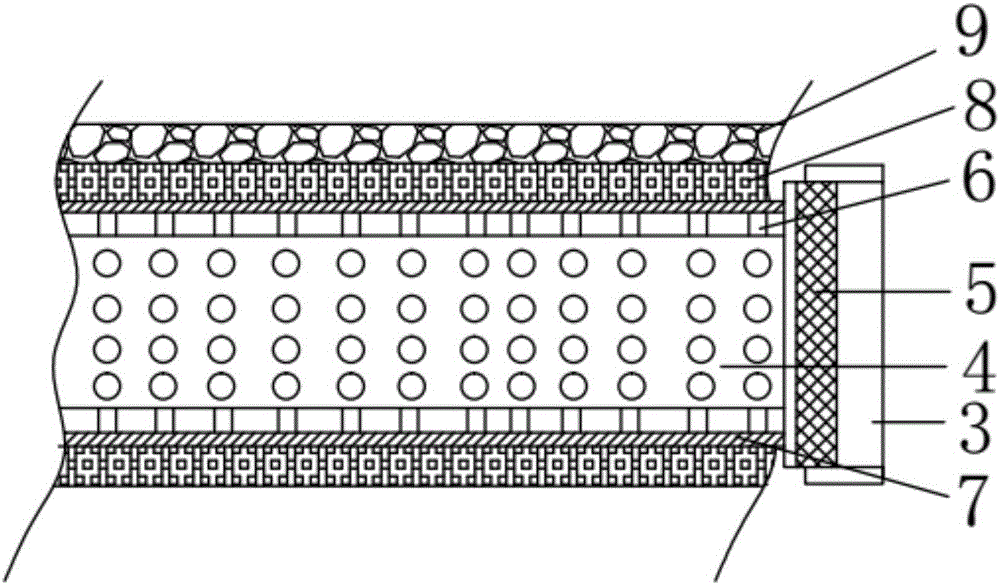 Anti-clogging pipeline used for discharging salt