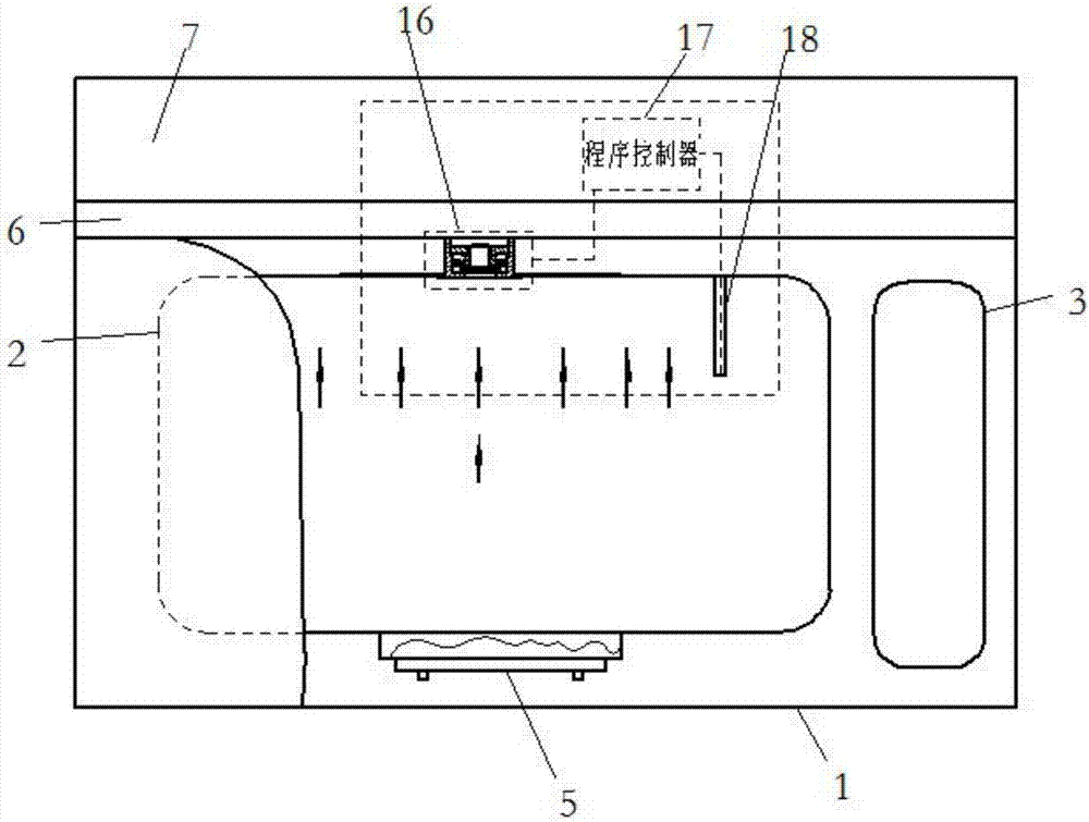 Electric steam boiler with function of maintaining one standard atmospheric pressure