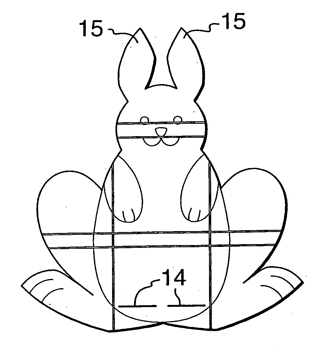 Packaging and display device