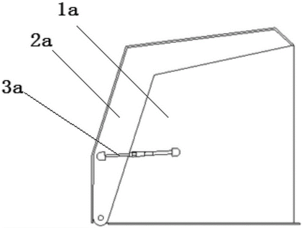 An upper cover opening and closing device with protection function and its impact crusher