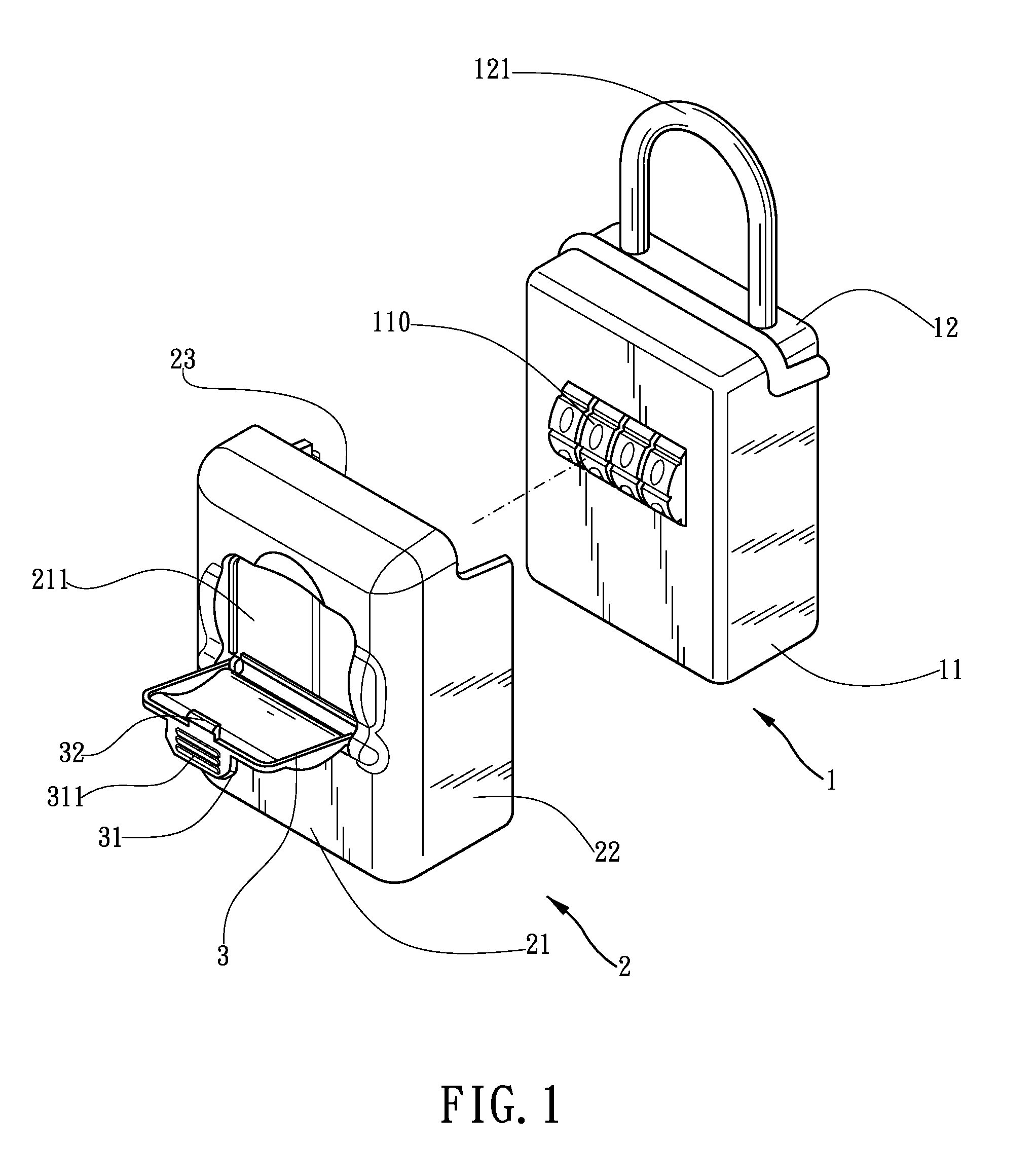 Lock box assembly