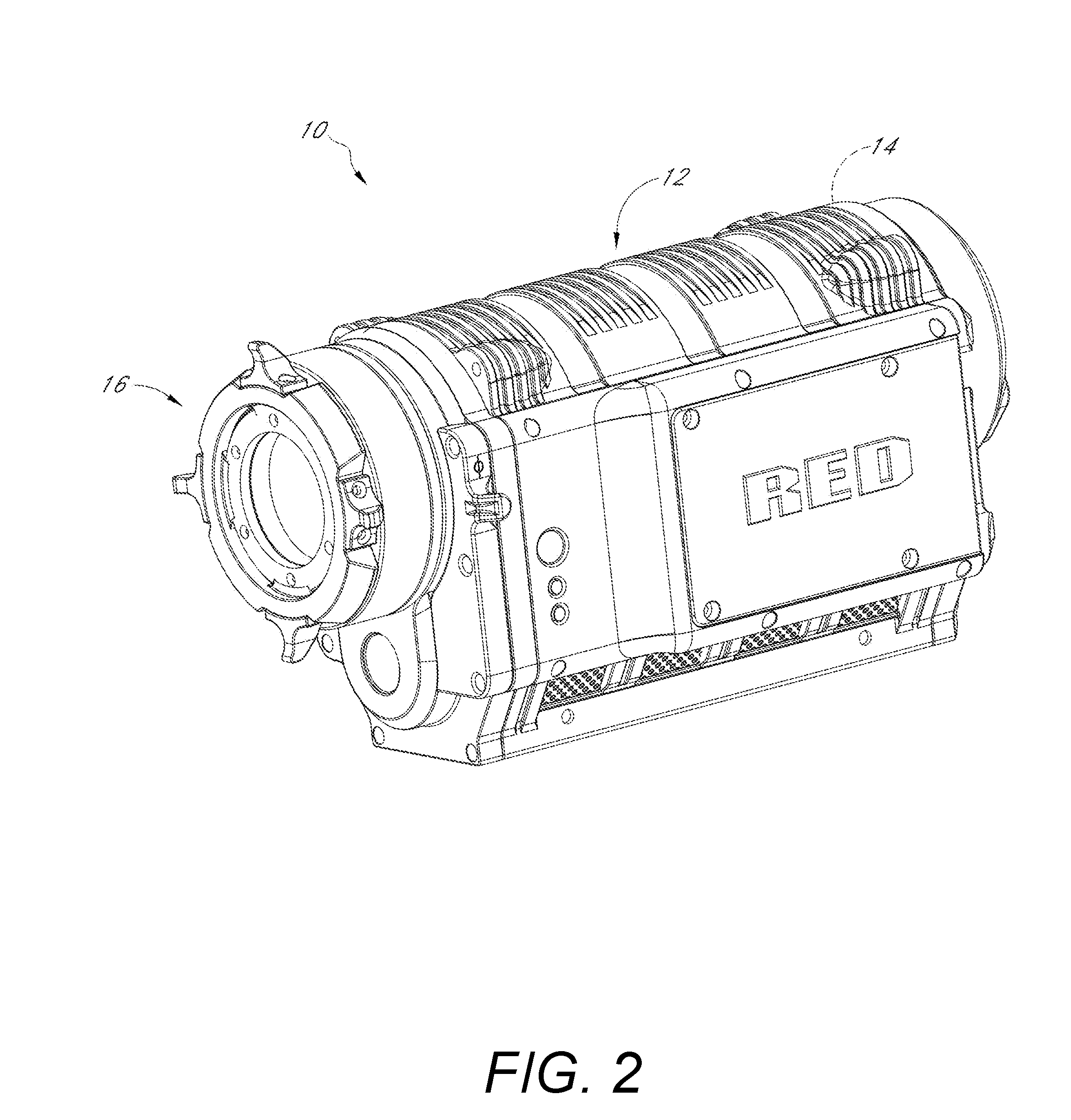 Video camera with rate control video compression