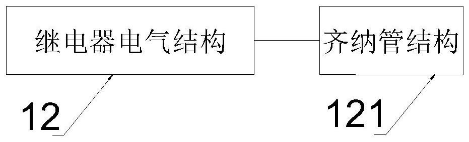 Modularized communication type relay